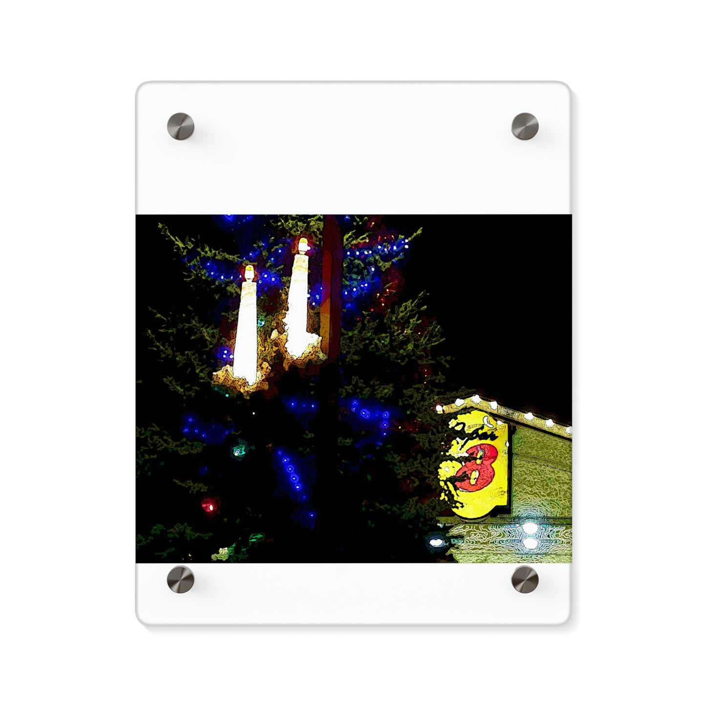 Acrylic Wall Art Panels ... A Very Nice Super-8 'On The Praire' ... Grangeville, Idaho ... Jan23 ... Original Works ...