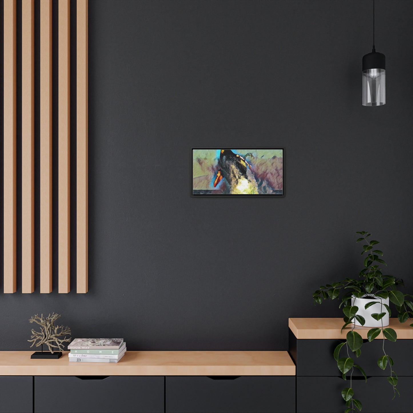 Gallery Canvas Wraps, Horizontal Frame ... An Extraordinary Humpback Breach ... 'With Explosive Energy' ... Family Archives (KPH) ... Circa: 21st Century. Maui, HI ... Original Works ...