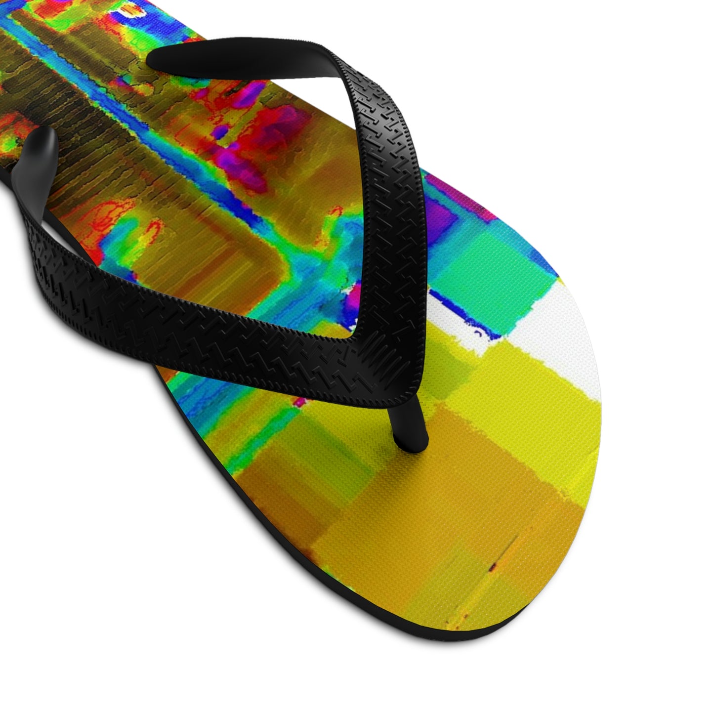 Unisex Flip-Flops ...  In-A-Hurry & Stressed? ... Remember: Keep "Clam" ... Clam_Happy ...  'Ivars: Seattle Waterfront' ... Personal Archives ... Original Works ...