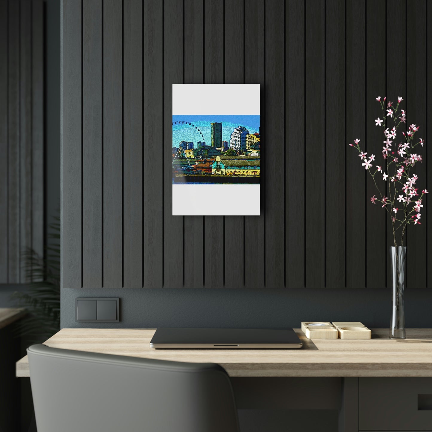 Acrylic Prints... That Classic Wheel ... 'Seattle's Wheel' ... & An Old Classic Waterside Vendors ...  'Family Archives' ... Original Works ...