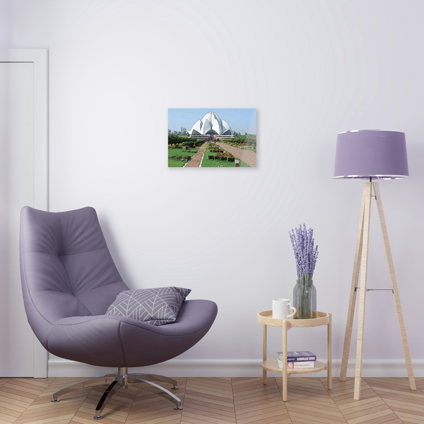 Acrylic Prints ... 'Bahai'i House-Of-Worship' ... "Lotus Temple: Delhi, India, 2008" ... Original Works ...