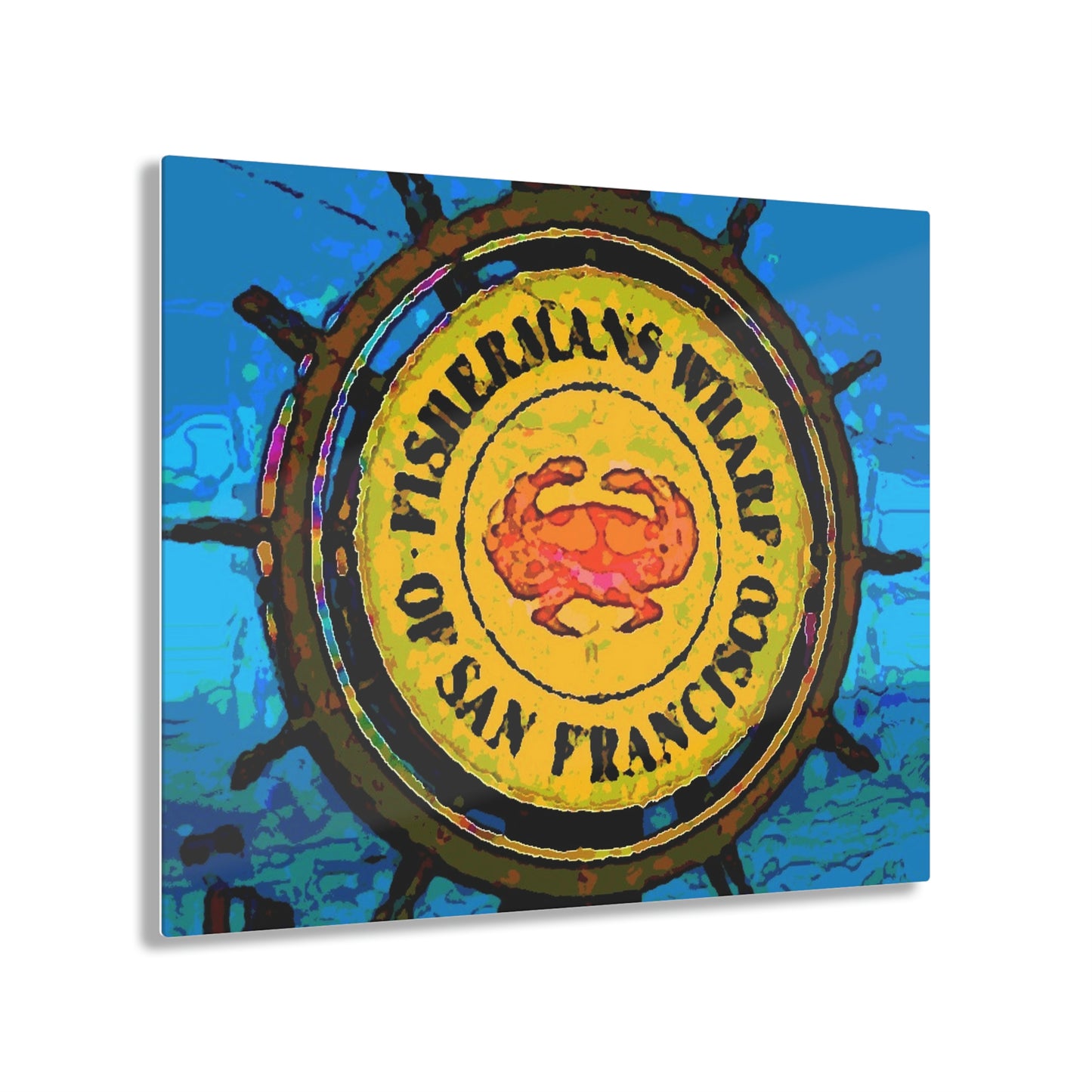 Acrylic Prints ... "No.9 Fishermen's Grotto - Fishermen's Wharf, SF, California" ... Family Archives: 1970's ... Original Works ...