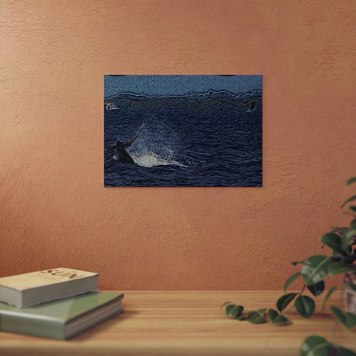 Aluminum Composite Panels ... "The Humpbacks Of Maui_3" ... 'It Takes Three' ... April Fools Day 2023 ... Family Archives (KPH) ... Original Works