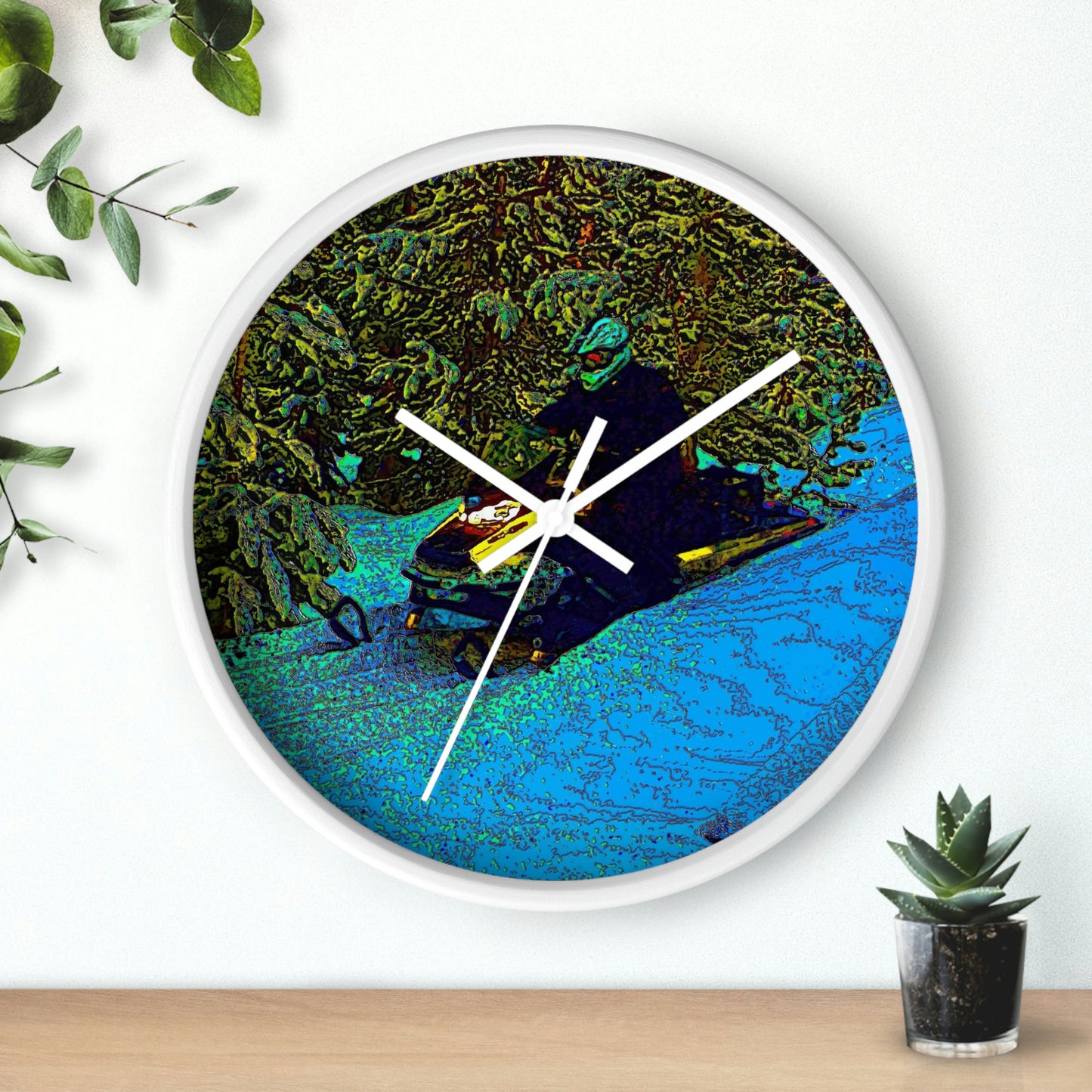 Wall clock ... Yep ... "Another Day ... Riding Through The Wilderness ... " ... February 2023 ... Original Works ...