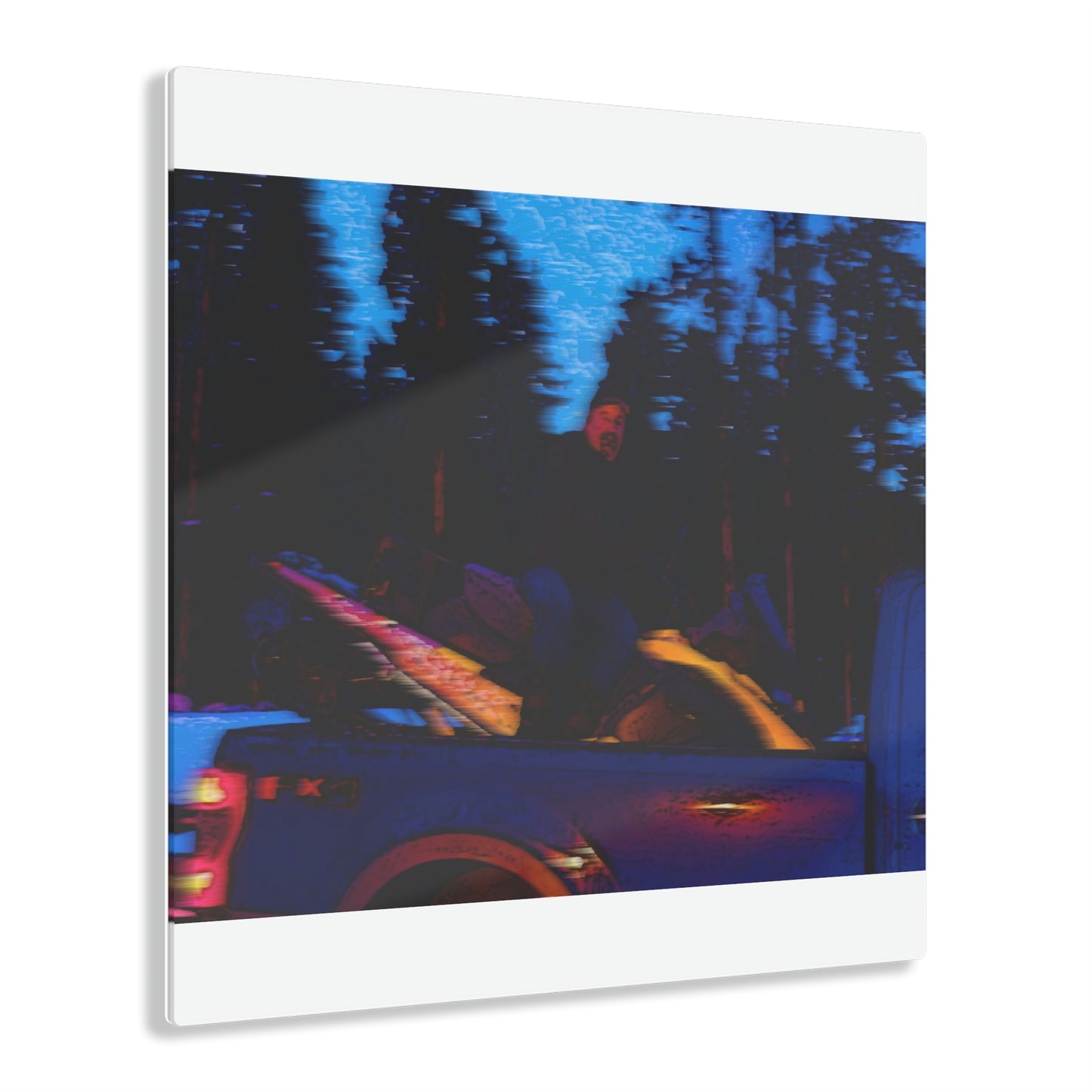 Acrylic Prints ... Two Modes Of Winter Transportation ... "Which One To Drive Next?" ... Choices-Choices-Choices ... Circa 4Jan23 ... Original Works ...