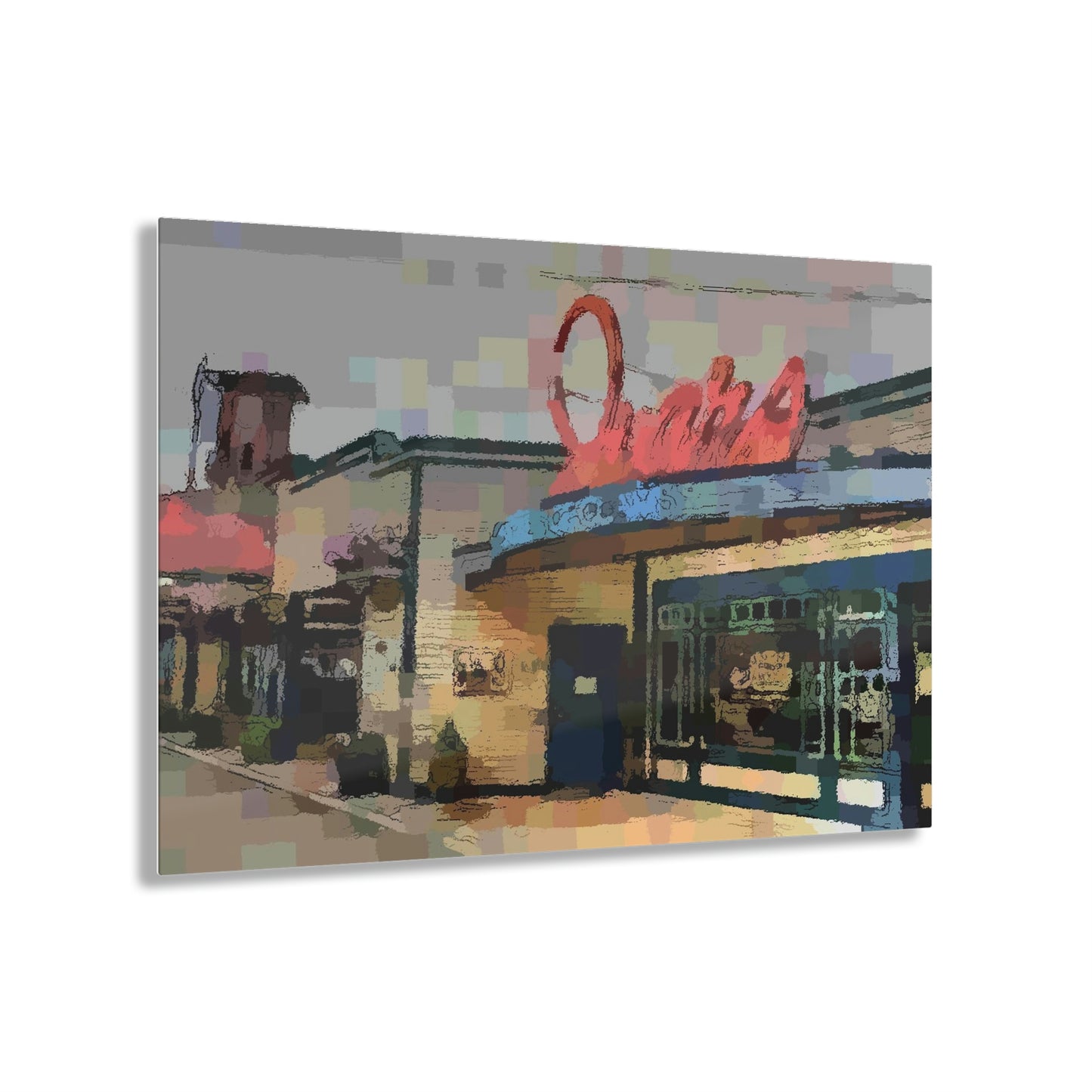 Acrylic Prints ... In-A-Hurry & Stressed? ... Remember: Keep "Clam" ... Clam_Happy ...  'Ivars: Seattle Waterfront' ... Personal Archives ... Original Works ...