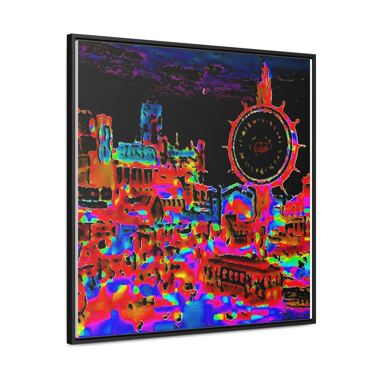 Gallery Canvas Wraps, Square Frame ... "No.9 Fishermen's Grotto - Fishermen's Wharf, SF, California" ... Family Archives: 1970's ... Original Works ...