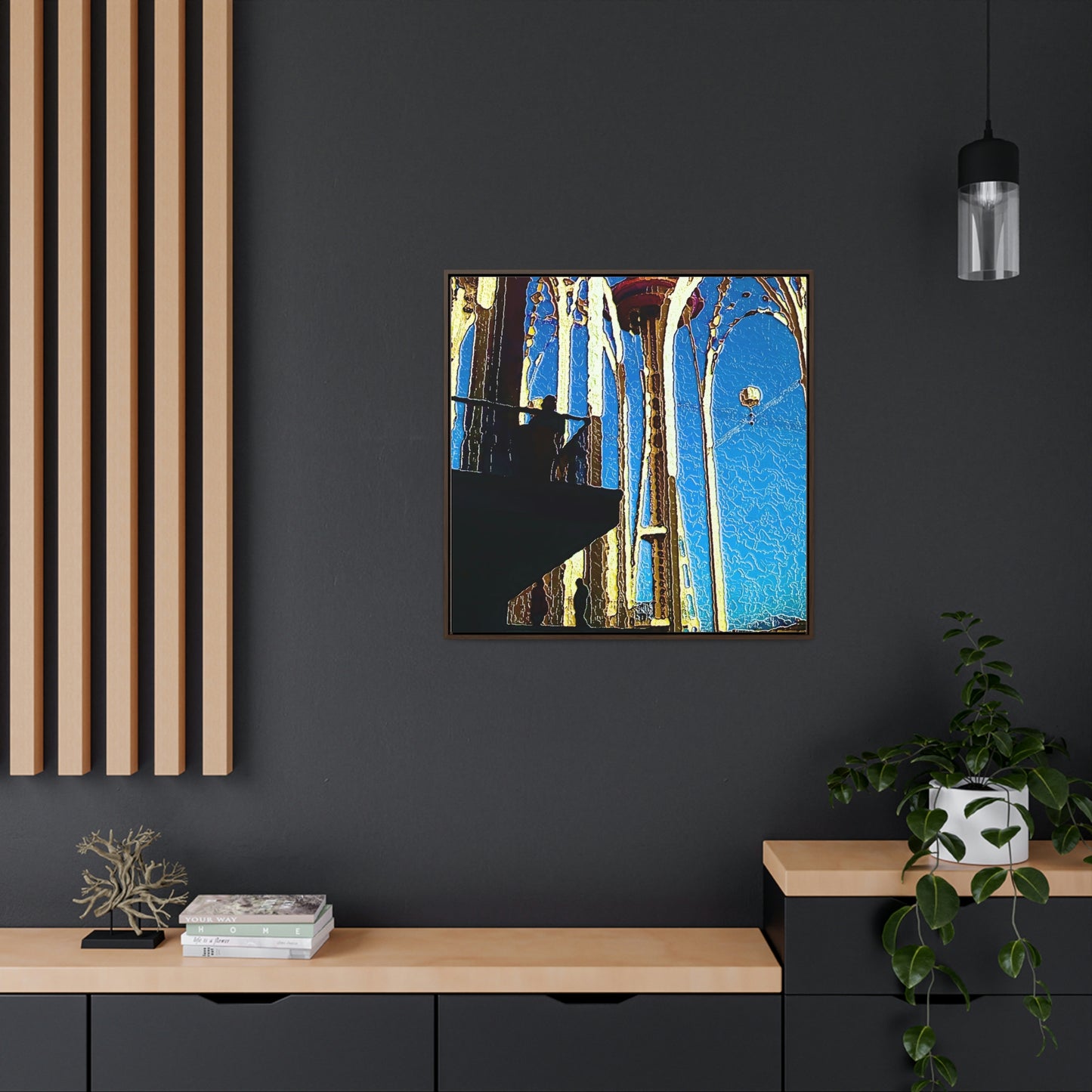 Gallery Canvas Wraps, Square Frame ... "Seattle's World Fair ... 'A Family Favourite' ..." Original Works ...