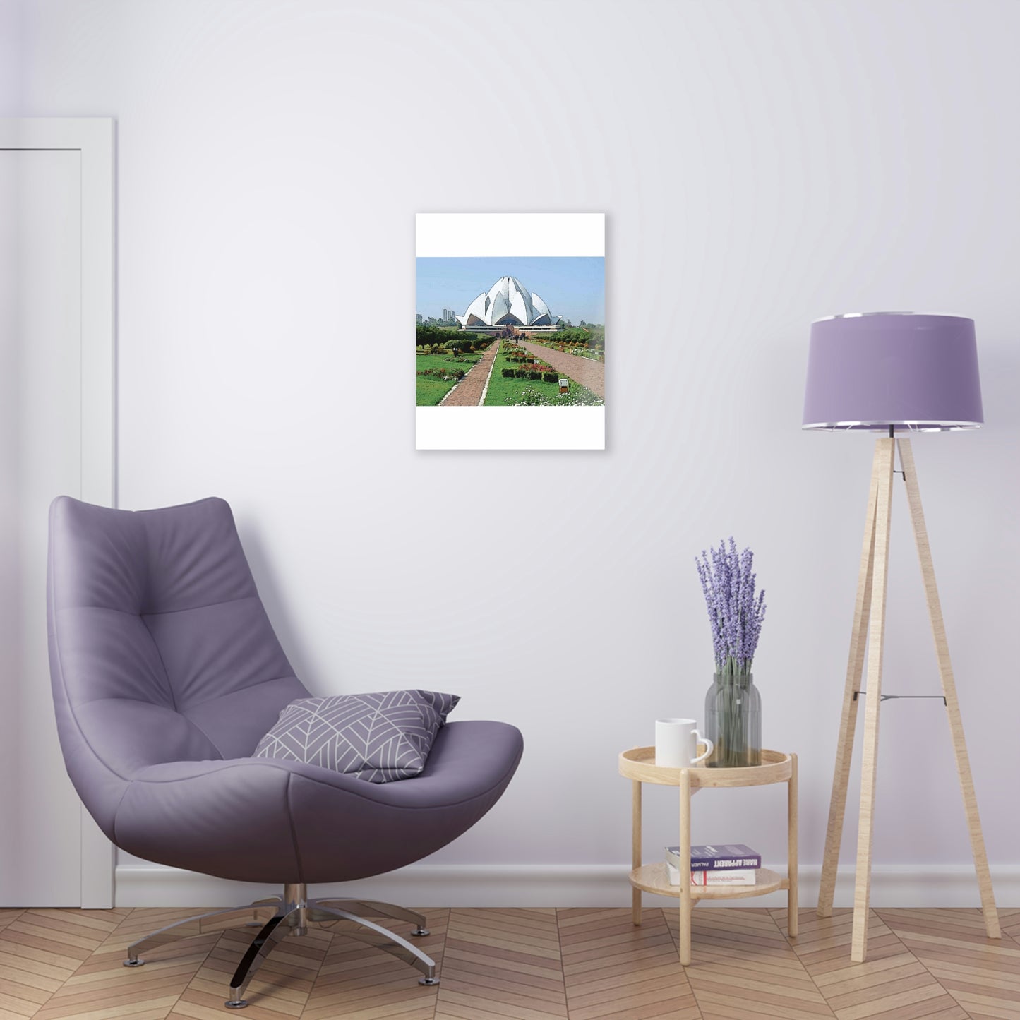 Acrylic Prints ... 'Bahai'i House-Of-Worship' ... "Lotus Temple: Delhi, India, 2008" ... Original Works ...
