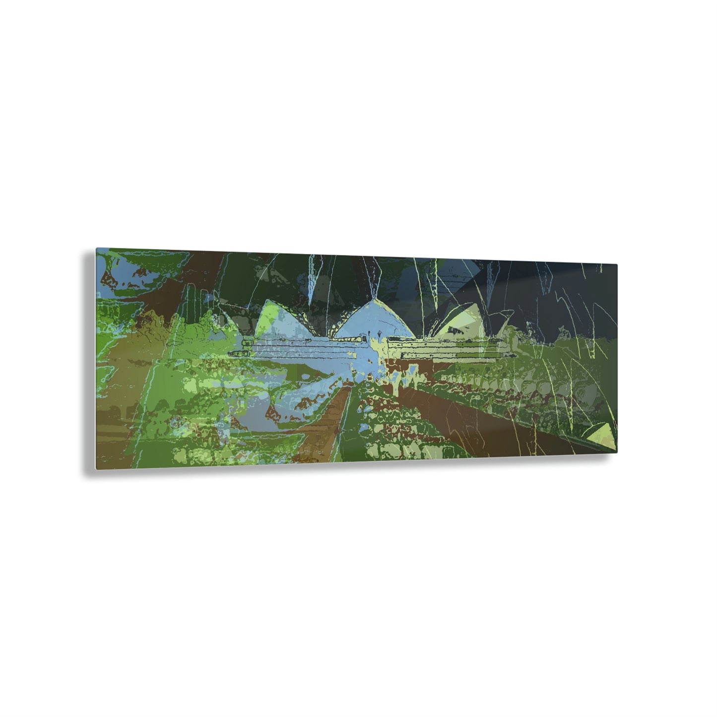 Acrylic Prints ... 'Bahai'i House-Of-Worship' ... "Lotus Temple: Delhi, India, 2008" ... Original Works ...