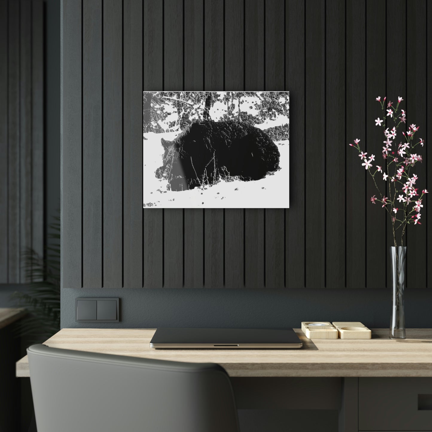 Acrylic Prints ... RCY: "Rhett Creek Yogi ... '500 Lbs Of Autumn Season Hunger' ..."  ... September 2022 ... Central Idaho ... Original Works ...