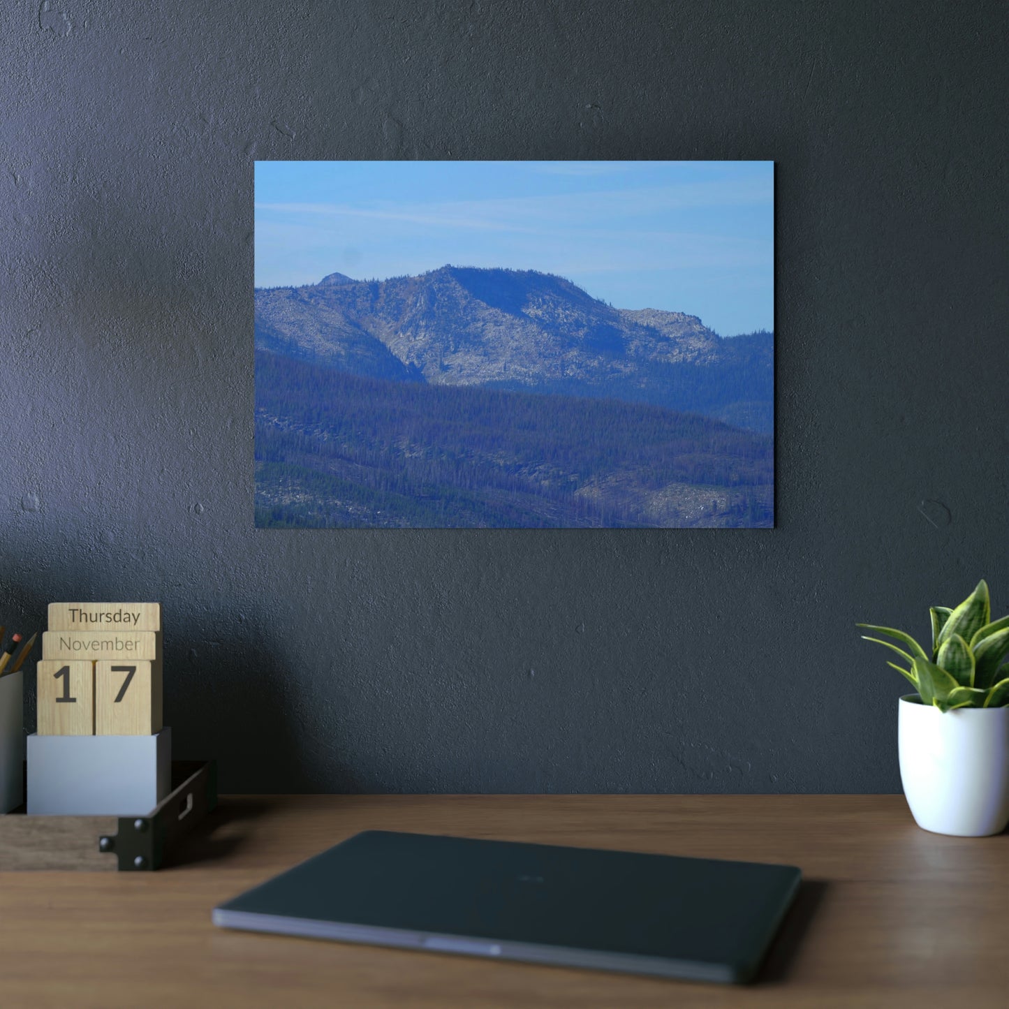 Aluminum Composite Panels ... Looking West ... The Gospel Hump Wilderness: "Mineral Butte & Buffalo Hump" ... September 2022 ... Base Photo For Client Custom-Art Folio ...