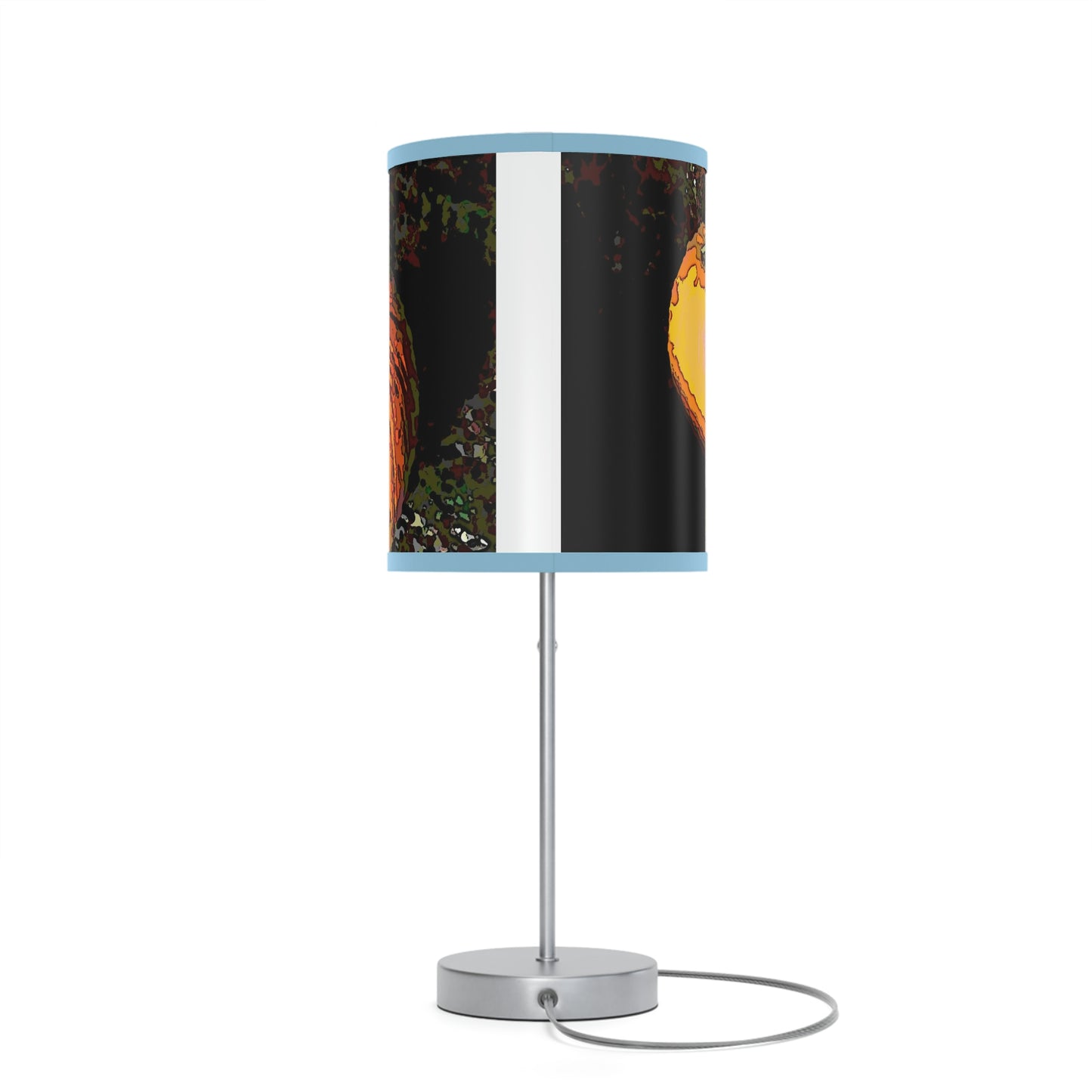 Lamp on a Stand, US|CA plug ... "A Lantern Within A Jack-O-Lantern" ...