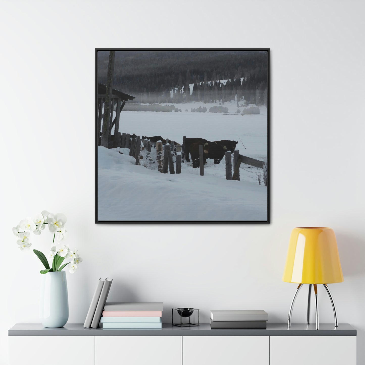 Gallery Canvas Wraps, Square Frame