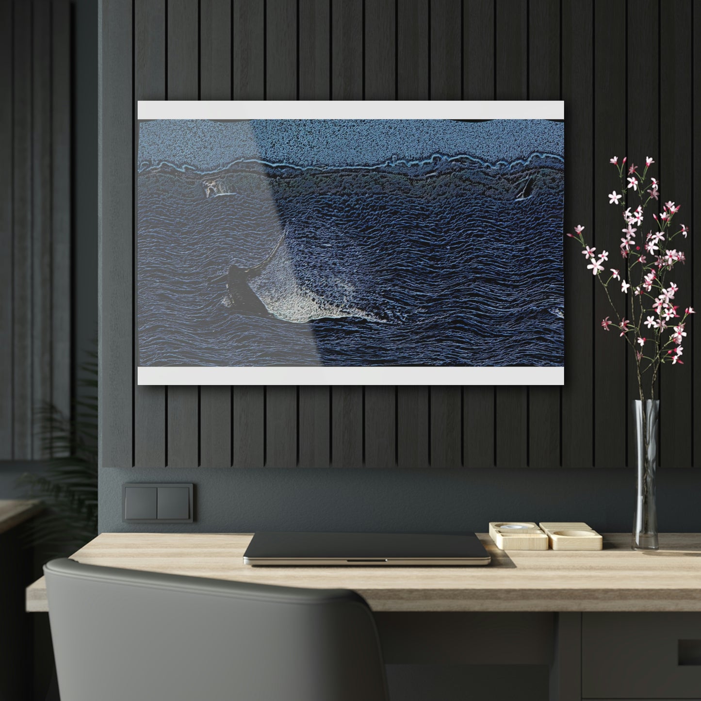 Acrylic Prints ... "A Trio Of Humpback Joy" ...  Maui, HI ... April Fools Day ... 1Apr23 ... Original Works - Family Archives ...