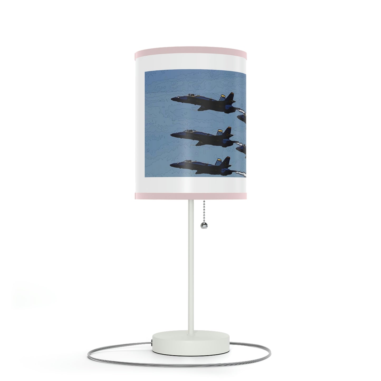 Lamp on a Stand, US|CA plug ... Seattle Seafair ..."Blue Angels Run Over Lake Washington" ... Circa Mid 1980's ... Dr FJ Holt ... Original Works ...