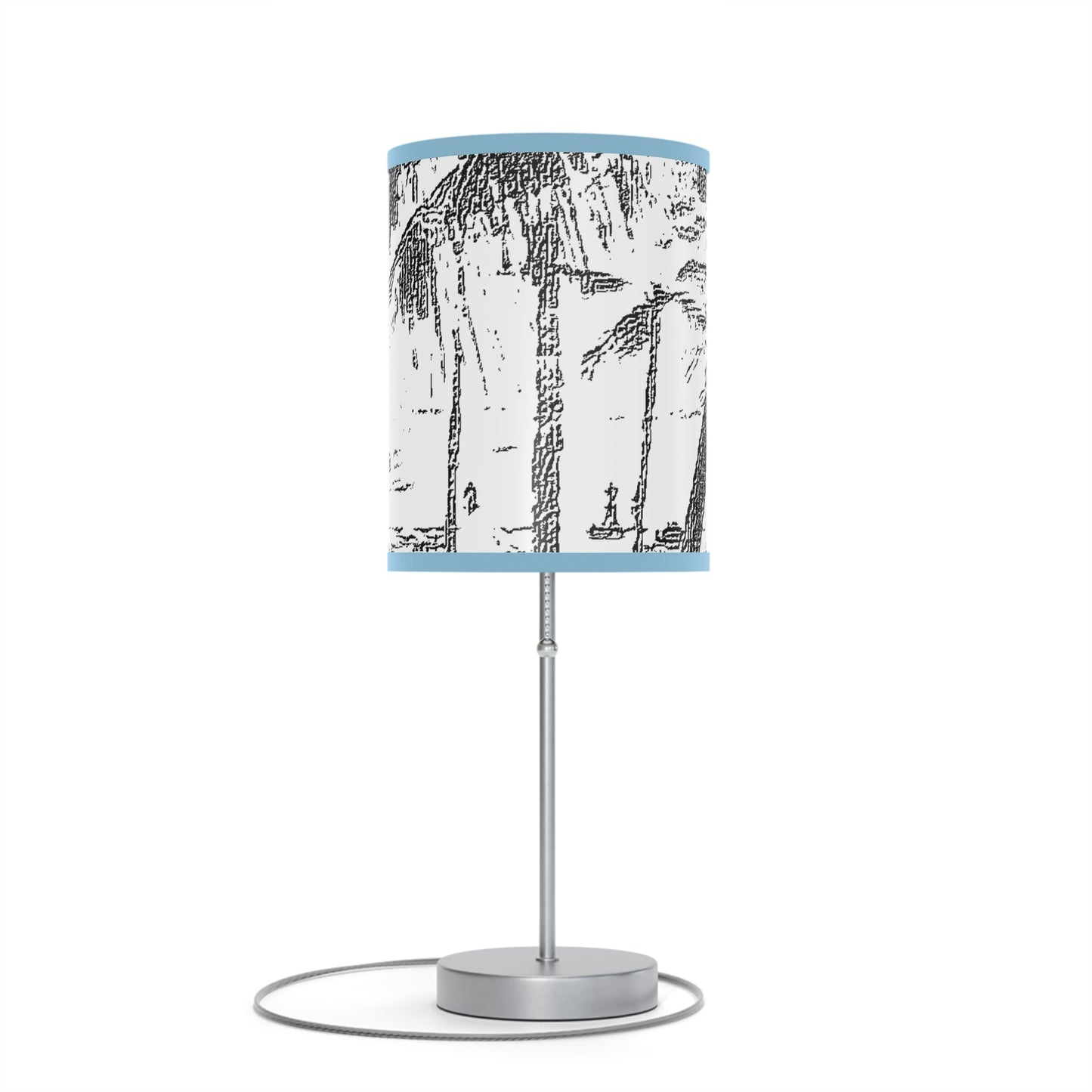 Lamp on a Stand, US|CA plug ... "The Royal Hawai'ian: Waikiki Beach_Beach" ... Honolulu, HI ... Ocotber 2014 (Halloween) ... Original Works ...