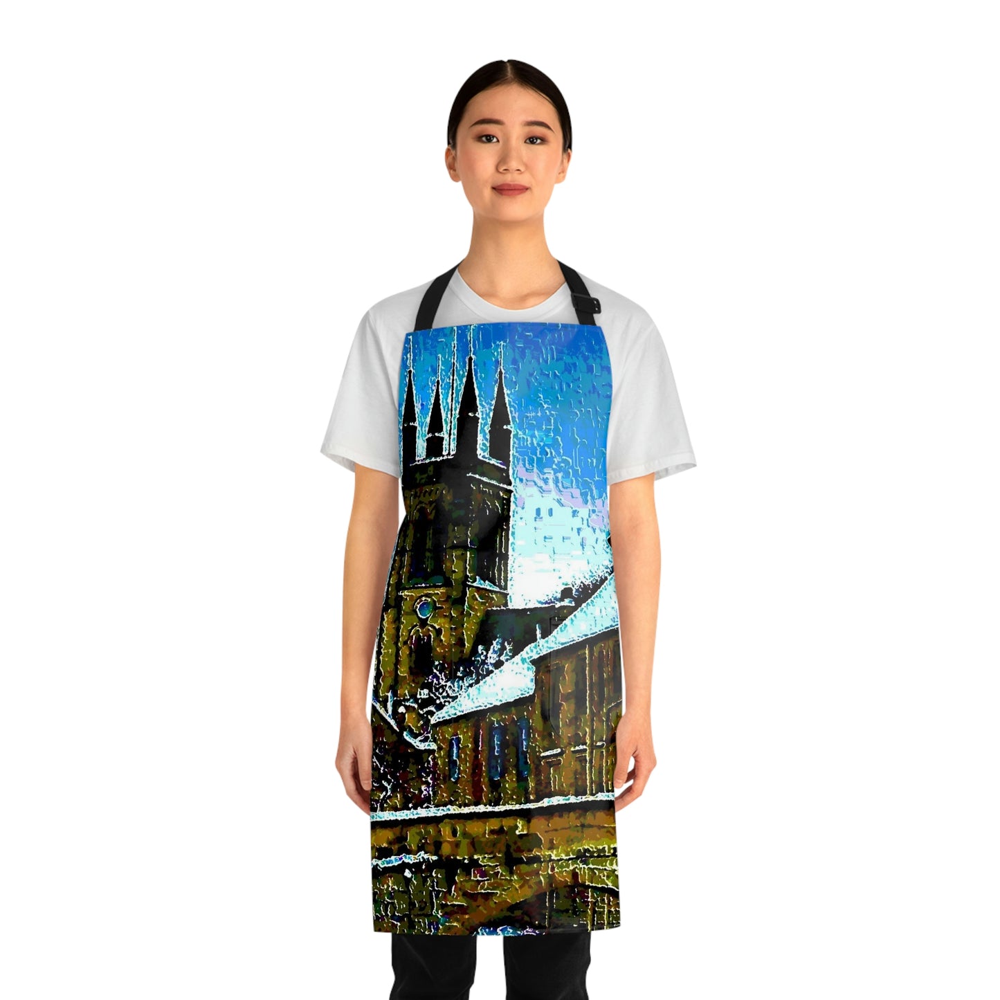 Apron (AOP) ... Walikng The Streets & Alleys ... 'Strolling The Canals ... '  ... Original Works  ...