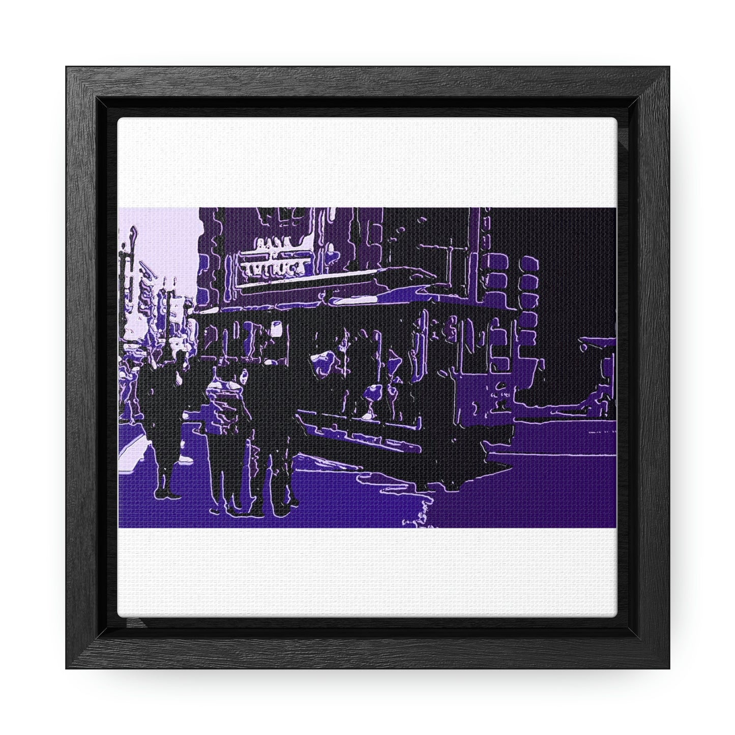 Gallery Canvas Wraps, Square Frame ... San Francisco ... 'Rice-A-Roni-A-San Francisco Treat' ... "A Cable Car Classic" ... Family Archives: 1973 ... Original Works ...