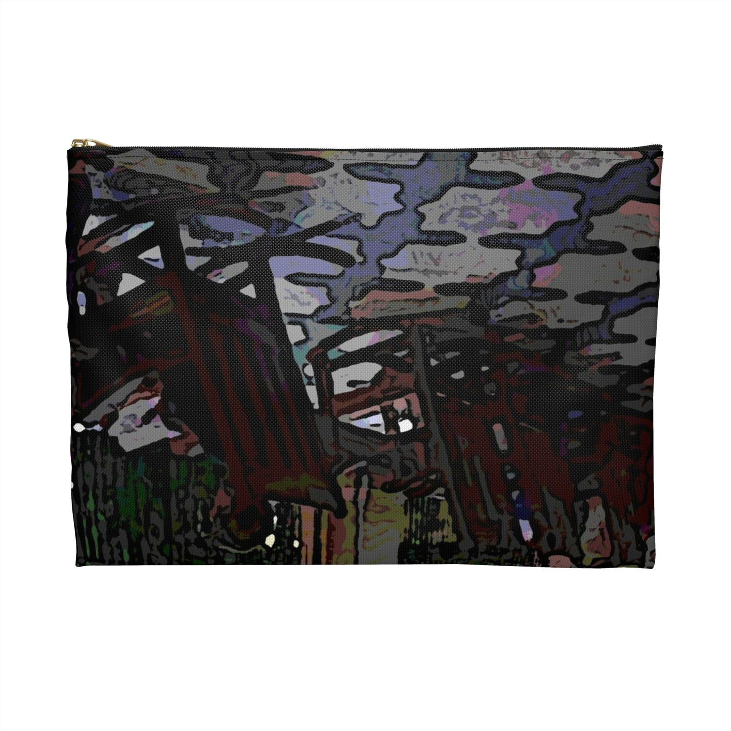 Accessory Pouch ...  Lanai & Rocking Chairs At: 'The Pink Palace' ... The Royal Hawai'ian ... Honolulu, HI ... '27Oct2014' ... Original Works ...