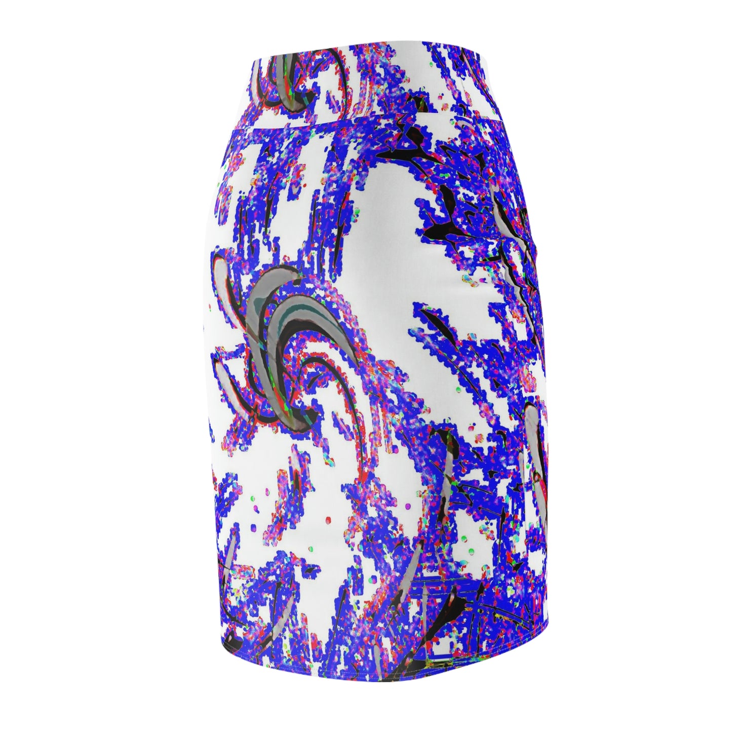 Women's Pencil Skirt ... "Waning Moon" ... Central Idaho ... October 2022 ... Rendering Time: 22 Hours ... Original Works ...