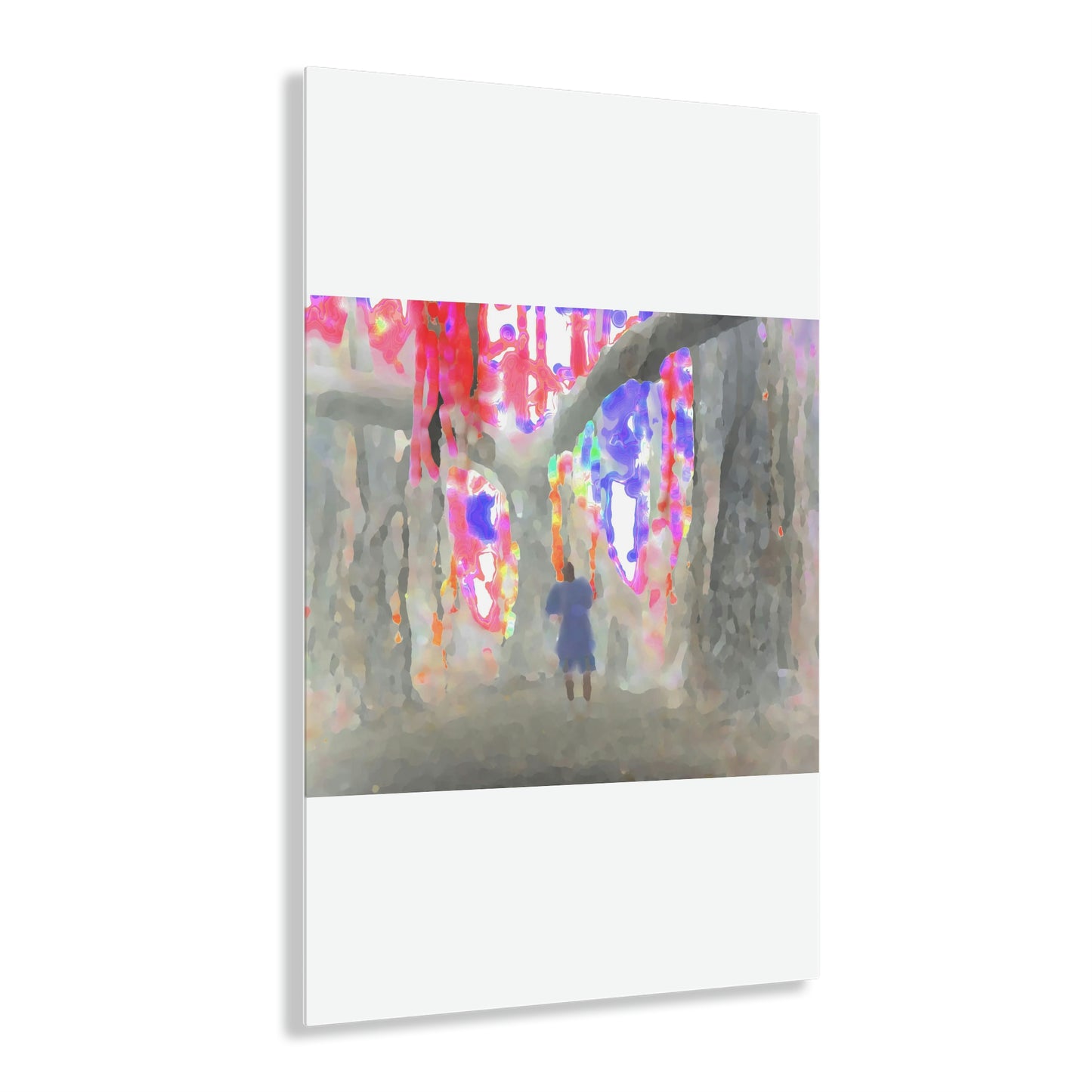 Acrylic Prints ... "Walk .. Swing .. Hang .. Sit .. 'Hammock' Amongst The Banyans of Honolulu" ... Original Works ... October 2014