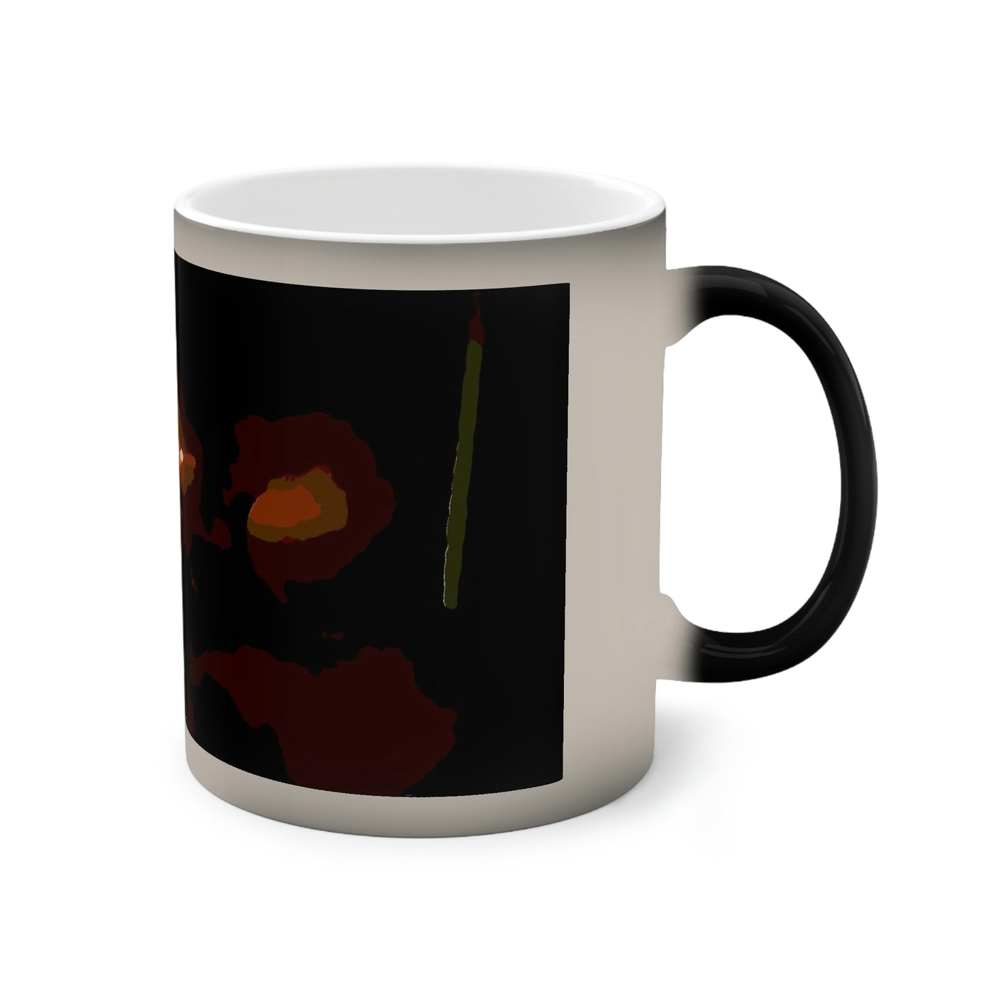 Color-Changing Mug, 11oz ... Ruger .357 Magnum Early-Morning-Target-Practice ... 'Circa April 2022' ... Original Works ...