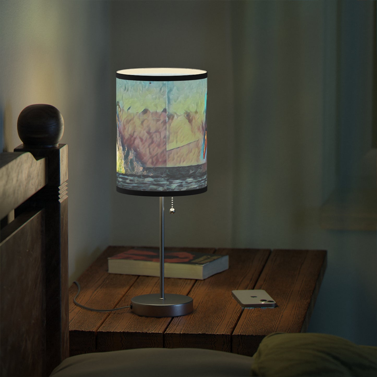 Lamp on a Stand, US|CA plug ... An Extraordinary Humpback Breach ... 'With Explosive Energy' ... Family Archives (KPH) ... Circa: 21st Century. Maui, HI ... Original Works ...
