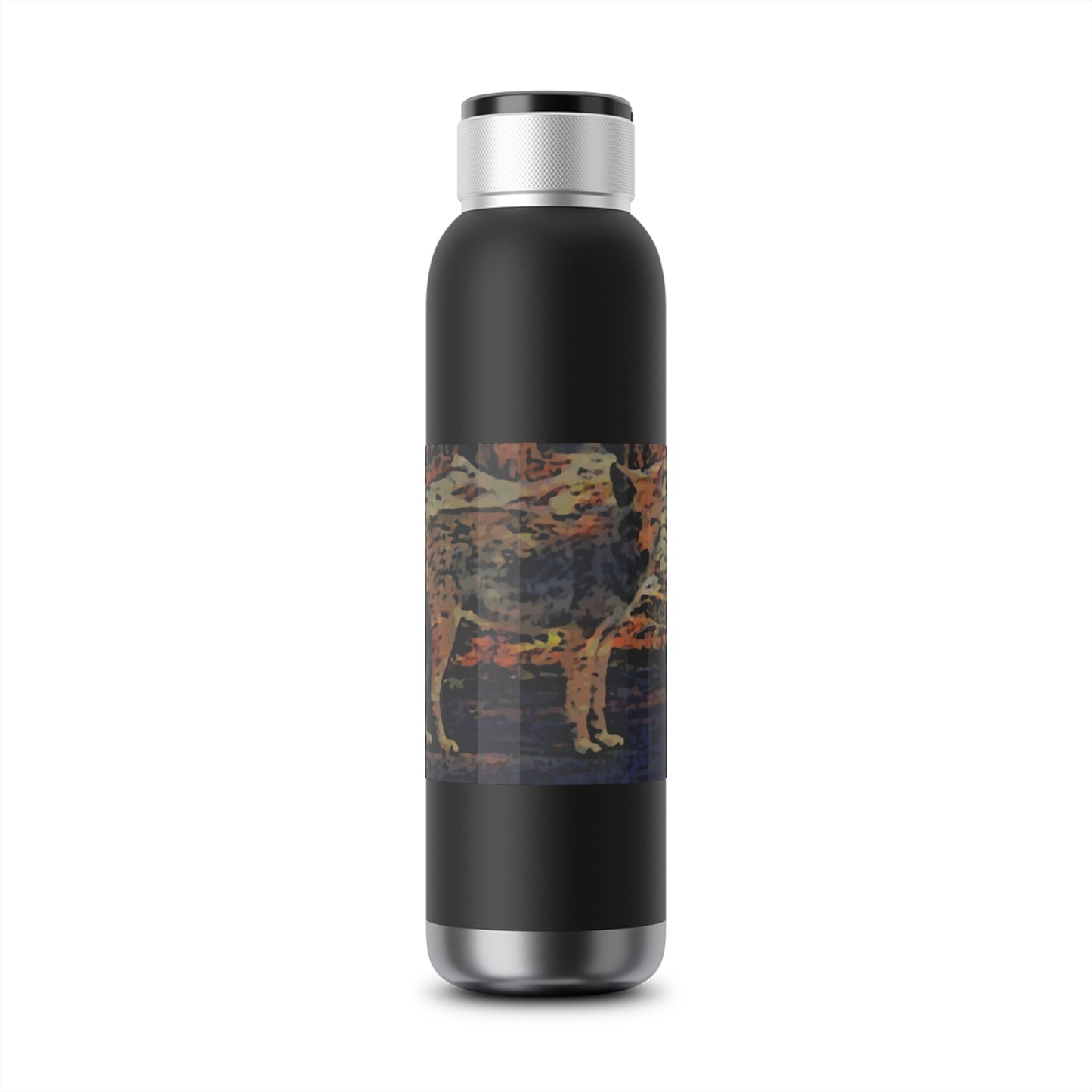Soundwave Copper Vacuum Audio Bottle 22oz ... Coyote ... "Yosemite Valley: Circa May23 ... KPH Base Photo" ... Original Works ...