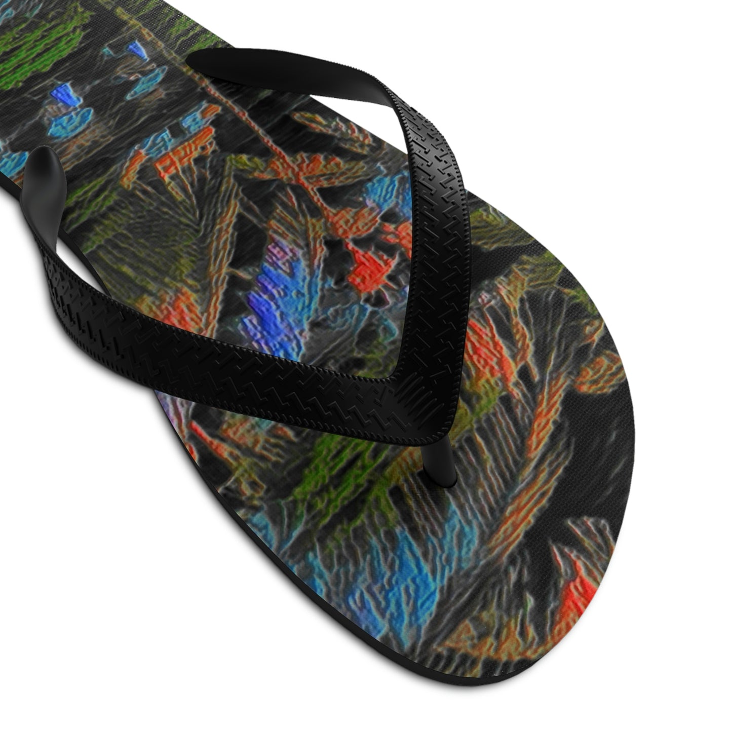 Unisex Flip-Flops ... "The Royal Hawai'ian: Waikiki Beach_Beach" ... Honolulu, HI ... Ocotber 2014 (Halloween) ... Original Works ...