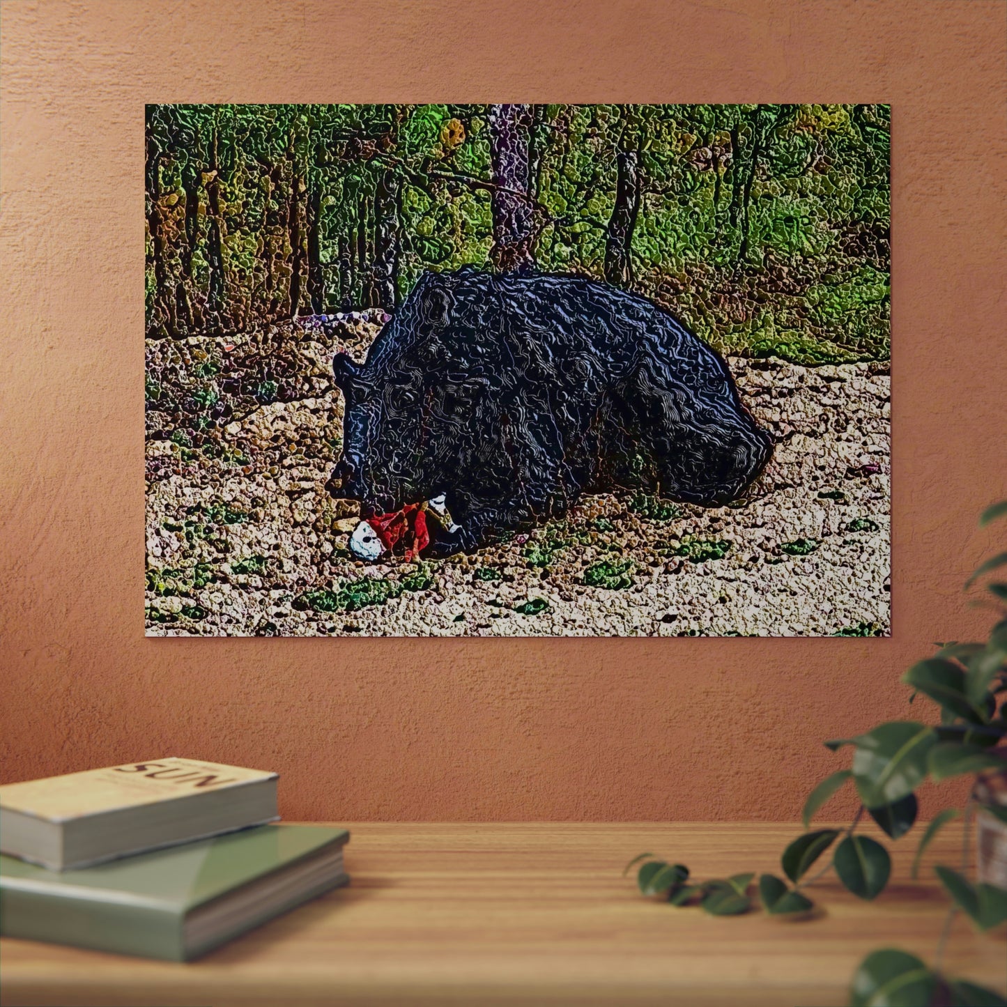 Aluminum Composite Panels ... A Local 'Yogi_5' ... RCY: "Rhett Creek Yogi: 500#'s Of Hungry Black Bear" ... 28-29Sep23 ... Original Works ... Client Project-Folio ...