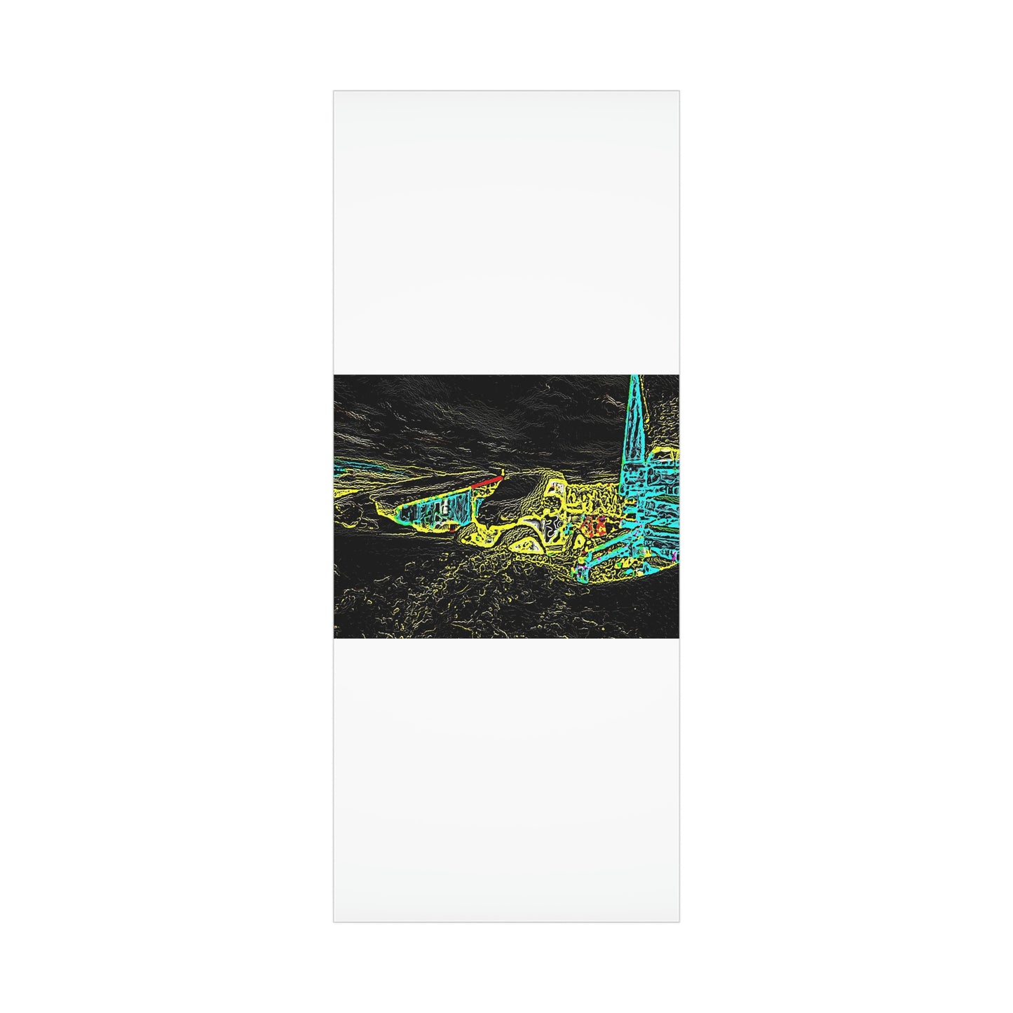 Gift Wrap Papers ... "Snow Vehicle In Snow Storm At-Rest" ... Circa 12Mar23 ... Central Idaho ... 18-Hours Rendering Time: Original Works ...
