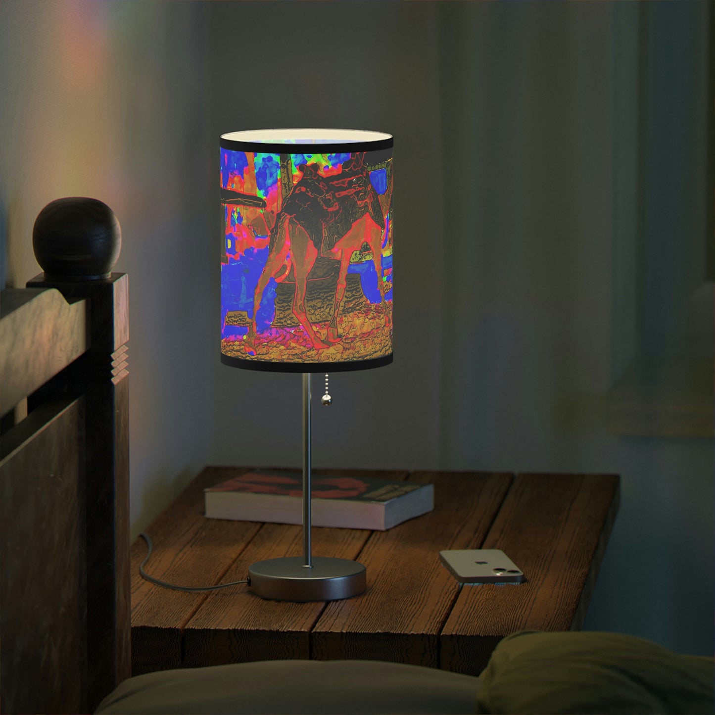 Lamp on a Stand, US|CA plug ... "Truckin'-Up-To-Buffalo ... 'Oops - Wrong Country' ... Truckin'-Up-To-New Delll -'E' ... " ... (Delhi, India) ... 5July2007. Original Works ...