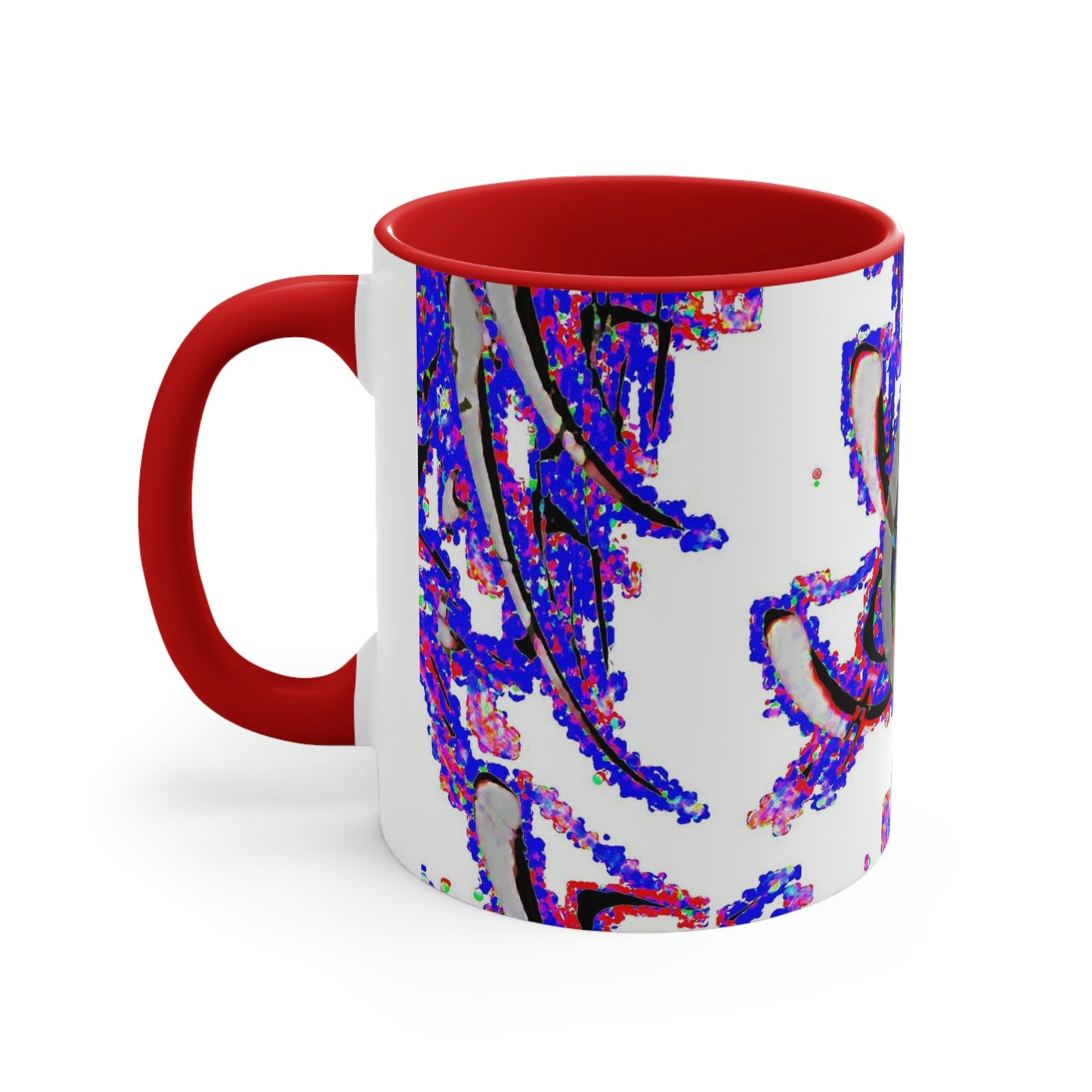 Accent Coffee Mug, 11oz ... "Waning Moon" ... Central Idaho ... October 2022 ... Rendering Time: 22 Hours ... Original Works ...