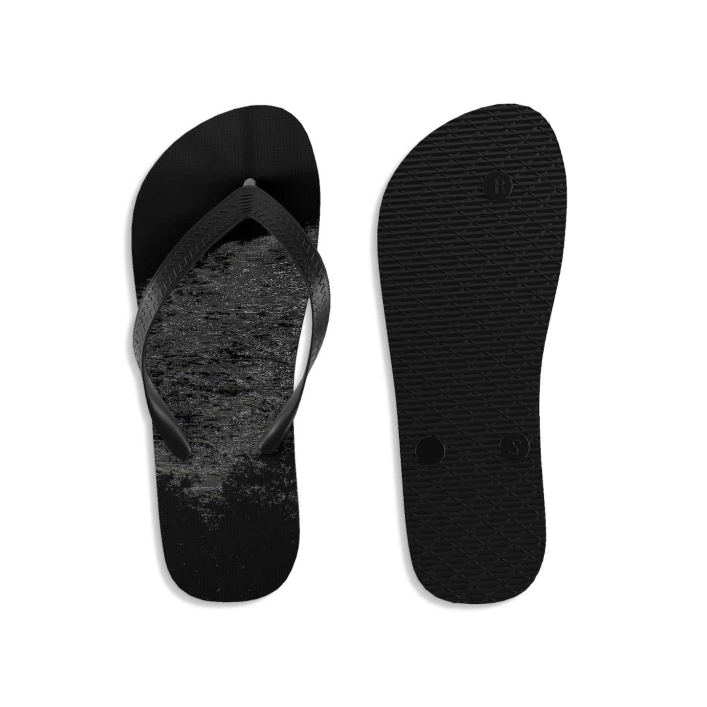Unisex Flip-Flops ... Guys & Gals ... "Flip These On ... Then Flip'Em Off ... & Enjoy The Refreshing Swim ..."