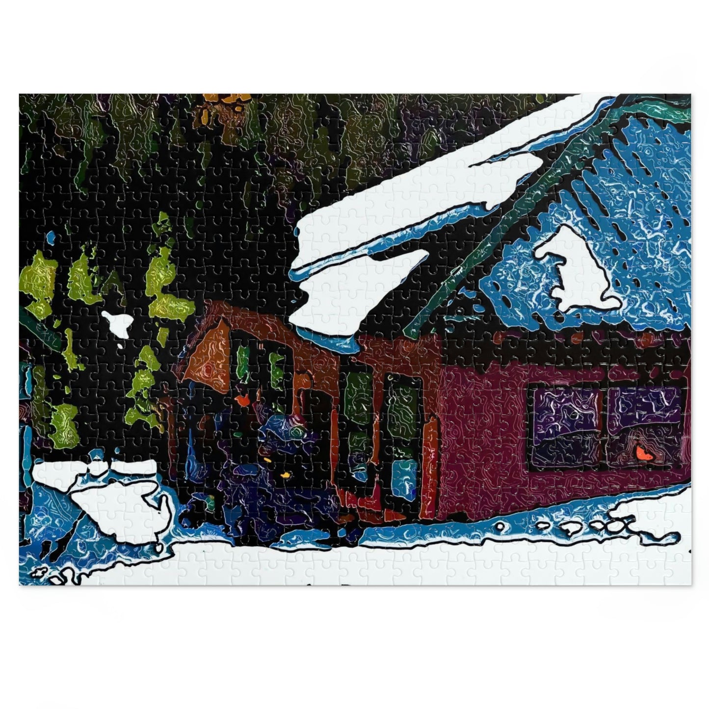 Jigsaw Puzzle (30, 110, 252, 500,1000-Piece) ... Piece-By-Piece ... "Count The Hours & Enjoy The Colors..!" ... Original Works: Phots' Photo: Les Objets D'Art ...