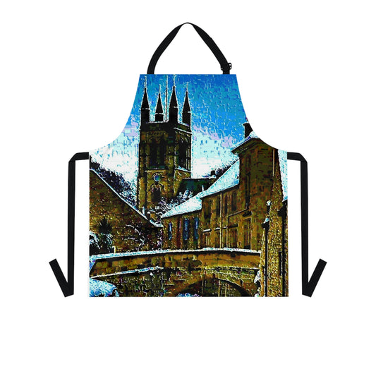 Apron (AOP) ... Walikng The Streets & Alleys ... 'Strolling The Canals ... '  ... Original Works  ...
