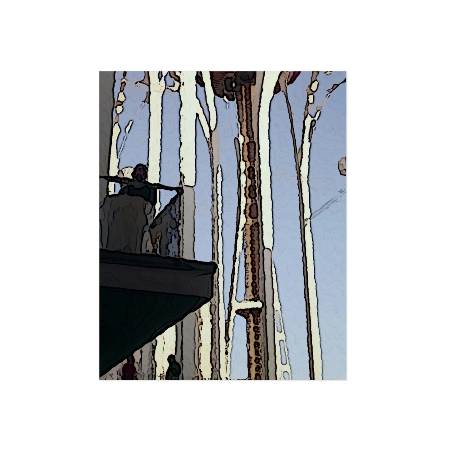 Aluminum Composite Panels ... "The Arches, Space Needle, & Pacific Science Center" ... Seattle World's Fair_5 ... 'The Space Age' ... Seattle Center Fairgrounds ... 1962 ... Family Archives ... Original Works ...