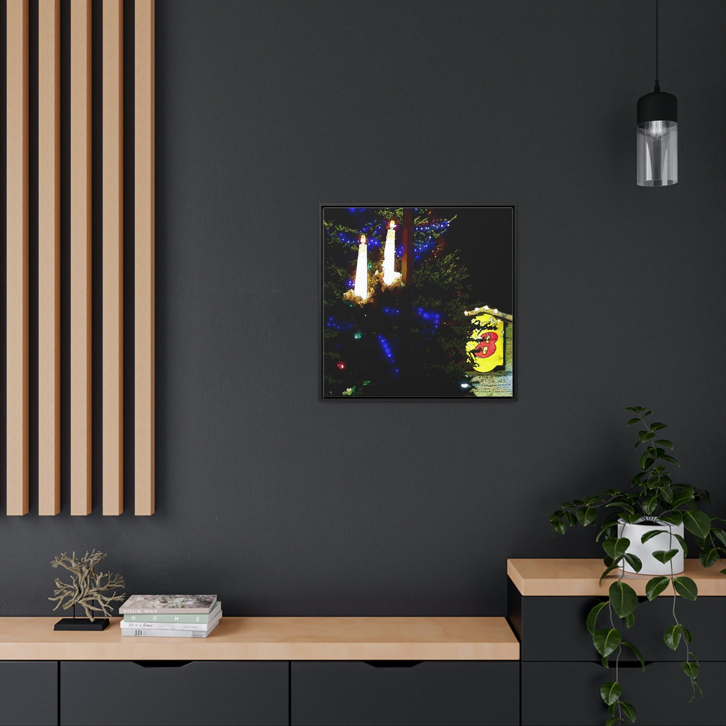 Gallery Canvas Wraps, Square Frame ... A Very Nice Super-8 'On The Praire' ... Grangeville, Idaho ... Jan23 ... Original Works ...