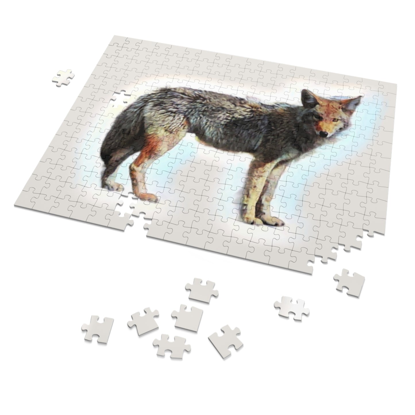 Jigsaw Puzzle (30, 110, 252, 500,1000-Piece) ... Coyote ... "Yosemite Valley: Circa May23 ... KPH Base Photo" ... Original Works ...