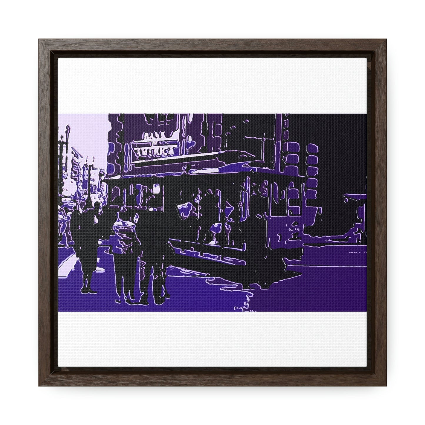 Gallery Canvas Wraps, Square Frame ... San Francisco ... 'Rice-A-Roni-A-San Francisco Treat' ... "A Cable Car Classic" ... Family Archives: 1973 ... Original Works ...