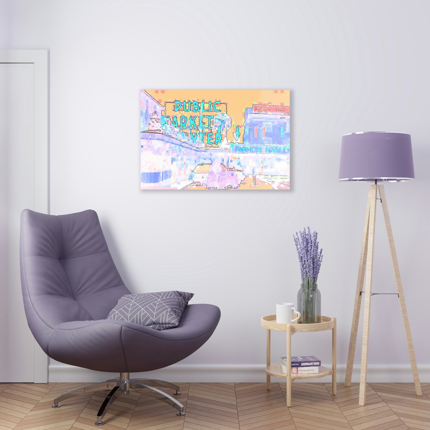 Acrylic Prints ... "Seattle's PPM: Pike-Place-Market" ... I Remember That Day ... The Photo Shoot ... 'It Was Snowing' ... Original Works ...