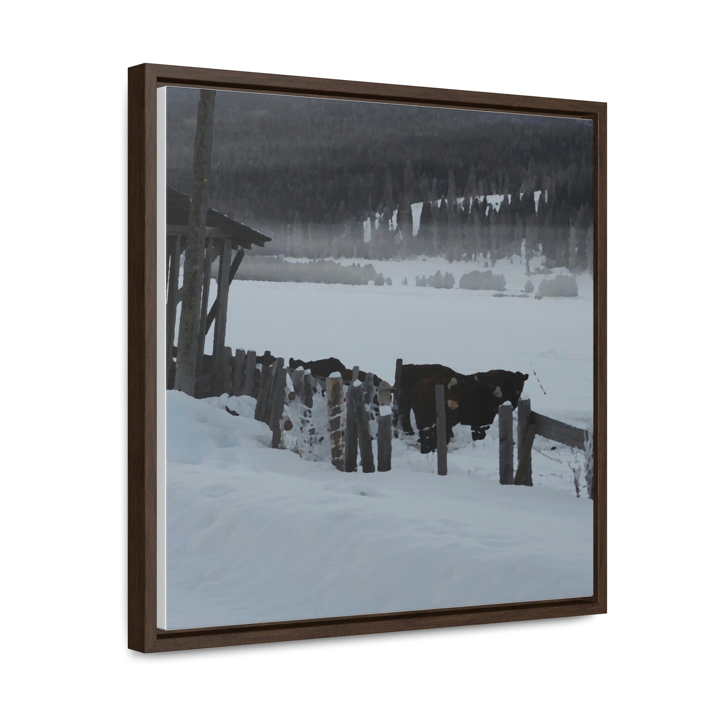 Gallery Canvas Wraps, Square Frame