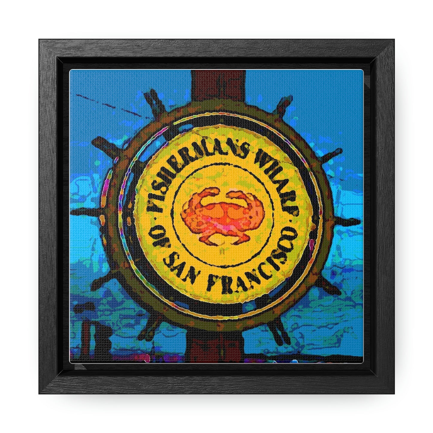 Gallery Canvas Wraps, Square Frame ...  "No.9 Fishermen's Grotto - Fishermen's Wharf, SF, California" ... Family Archives: 1970's ... Original Works ...