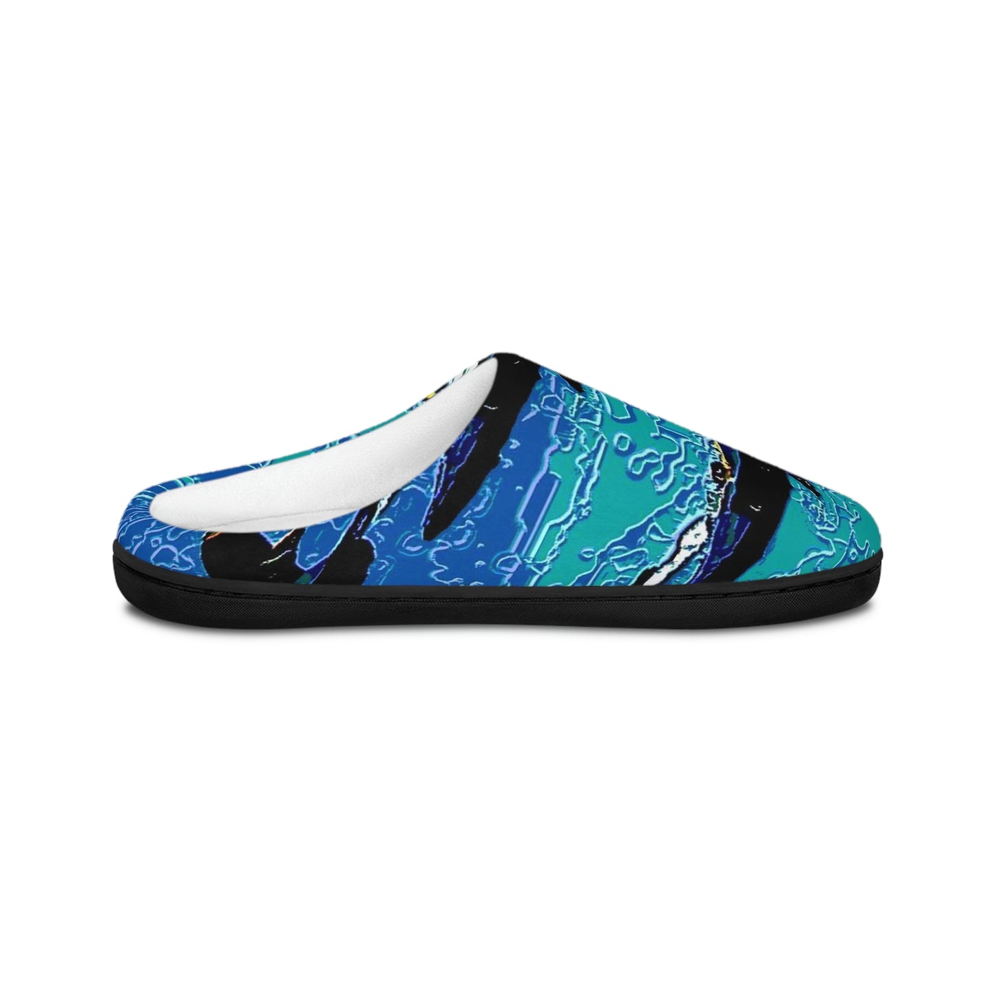 Men's Indoor Slippers ... Seattle Seafair ..."Blue Angels Run Over Lake Washington" ... Circa Mid 1980's ... Dr FJ Holt ... Original Works ...