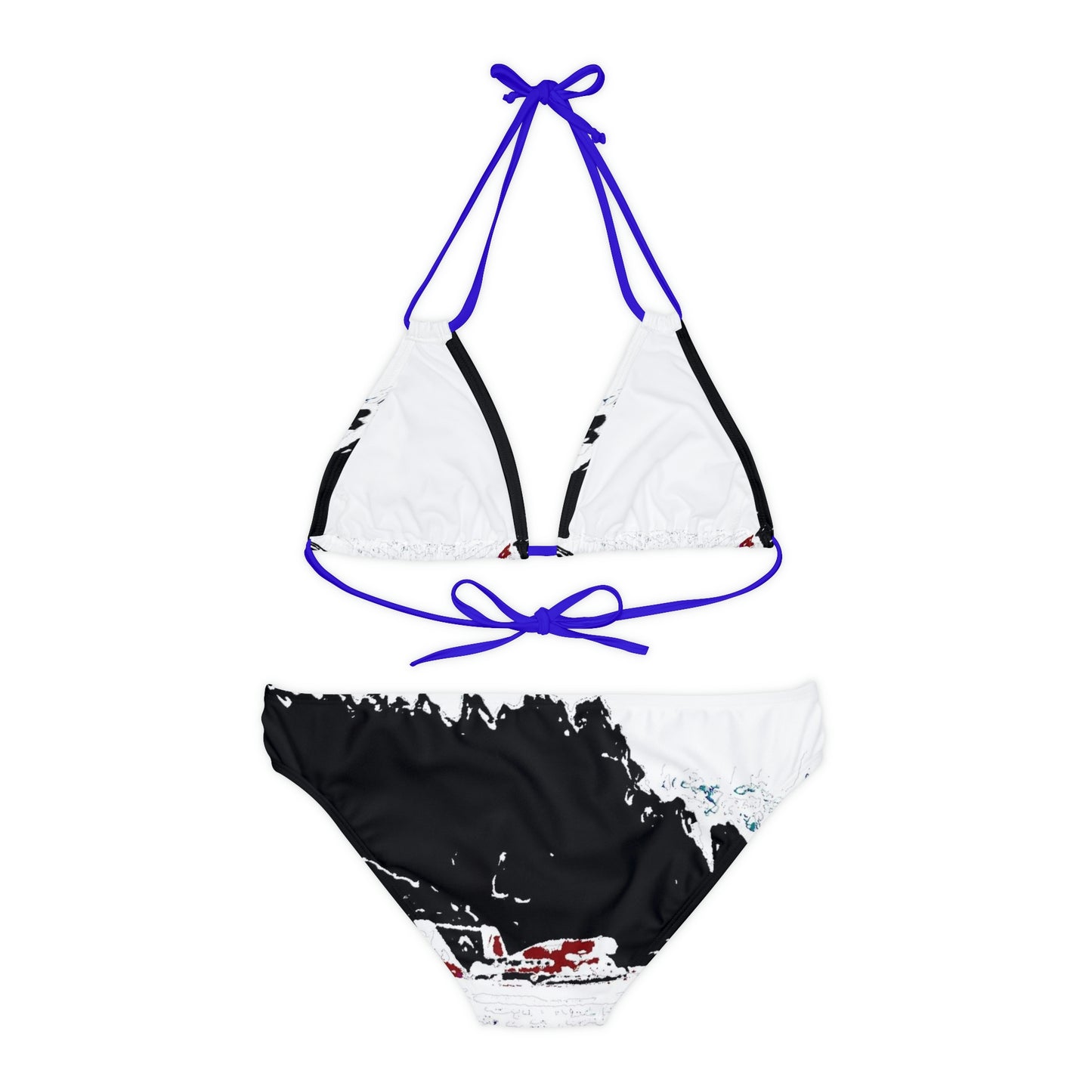 Strappy Bikini Set ... Seattle Columbia Cup On Lake Washington ... "Dave Wilcox Heads For The Win" ... Associate Gift-Photo ... Original Works ...