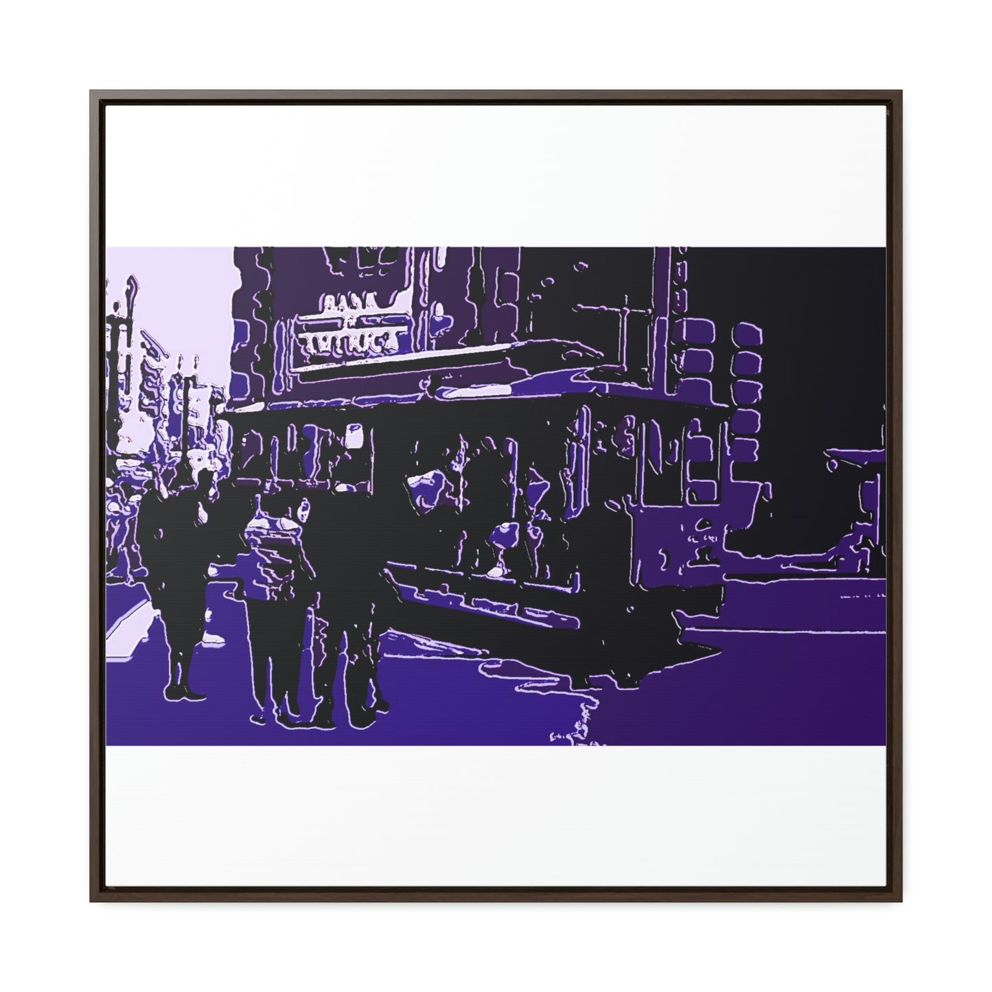 Gallery Canvas Wraps, Square Frame ... San Francisco ... 'Rice-A-Roni-A-San Francisco Treat' ... "A Cable Car Classic" ... Family Archives: 1973 ... Original Works ...