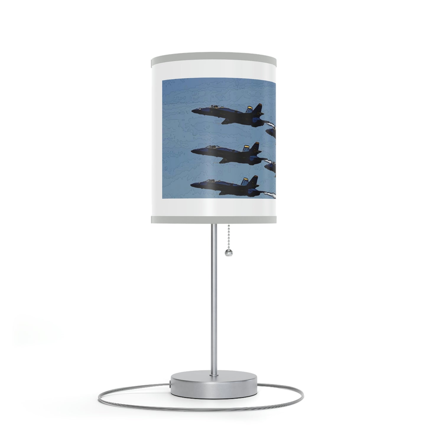 Lamp on a Stand, US|CA plug ... Seattle Seafair ..."Blue Angels Run Over Lake Washington" ... Circa Mid 1980's ... Dr FJ Holt ... Original Works ...
