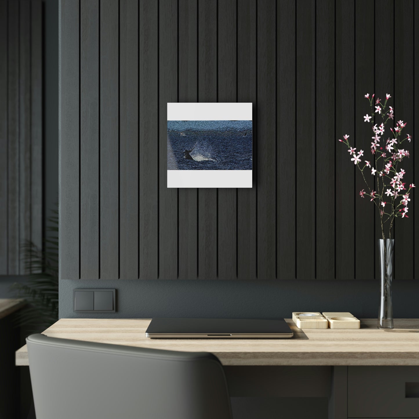 Acrylic Prints ... "A Trio Of Humpback Joy" ...  Maui, HI ... April Fools Day ... 1Apr23 ... Original Works - Family Archives ...