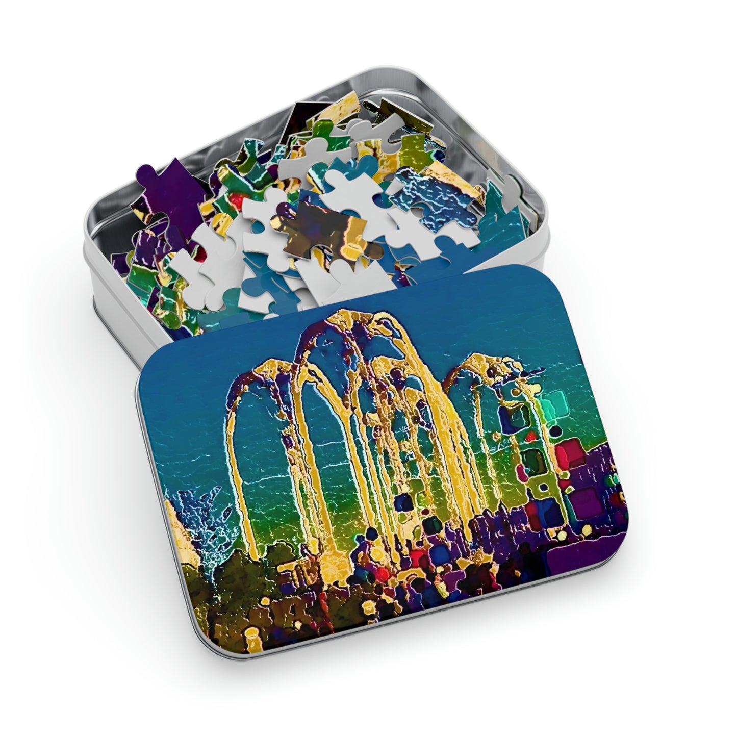 Jigsaw Puzzle (30, 110, 252, 500,1000-Piece) ... "Arches 'Like-No-Other' ... " Seattle World's Fair: 1962. A Family Original ...